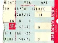 Ticket Stubs